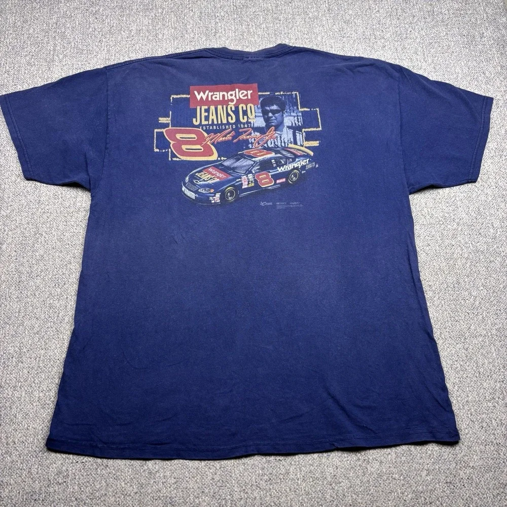 Martin Truex‎ Jr Wrangler #8 Chase Authentic 2004 Vintage T-shirt